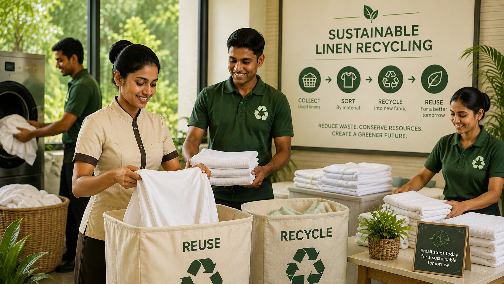 Sustainable Linen Recycling