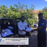 Donation of PPE kits to Quarantine centre Oluvill Naval Hospital